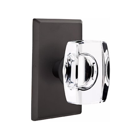 Emtek Flat Black Dummy 7054WSFB 7054WSFB